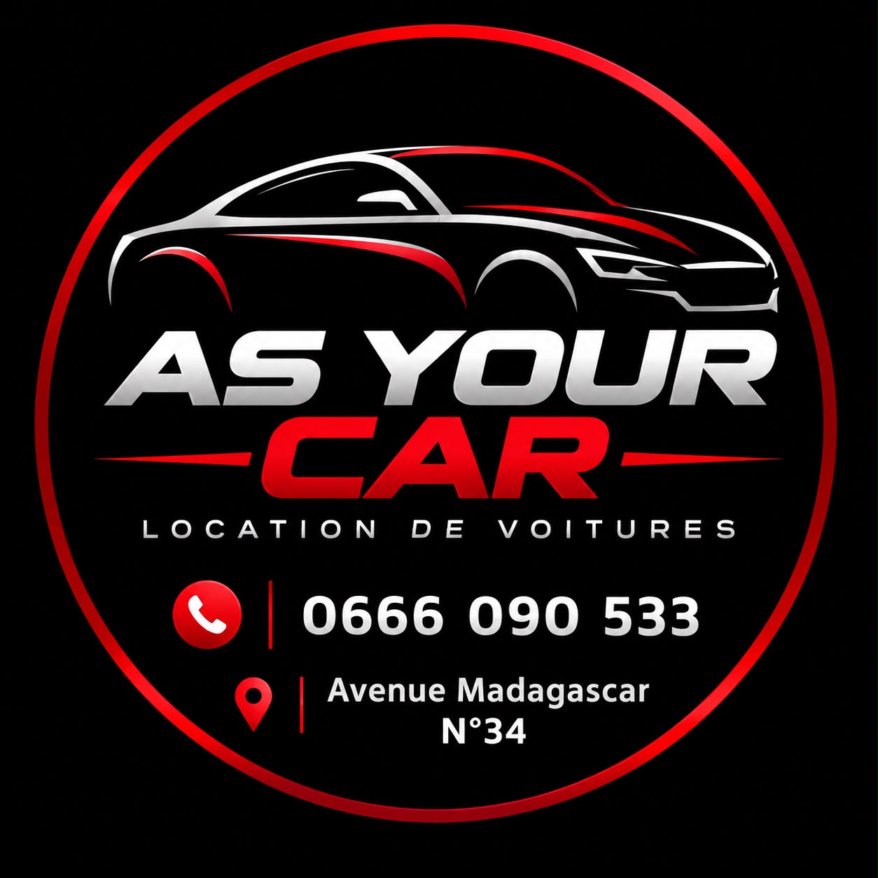 As your car